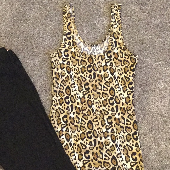 NeW- Leopard Print Tank NoBo - NEW - Picture 3 of 5
